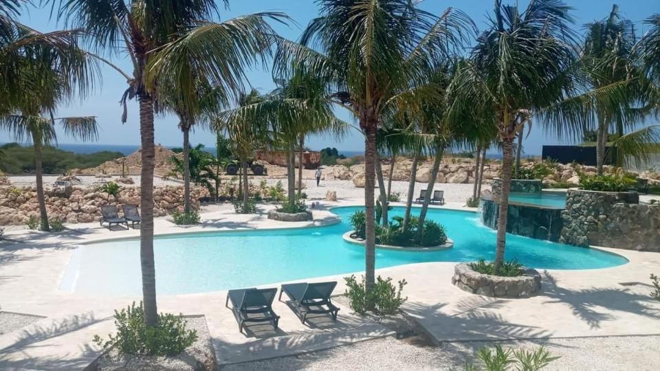 Blue Bay Penthouse Reef 5, Beach Golf Pool Dive With Ocean View Dorp Dorp Sint Michiel المظهر الخارجي الصورة